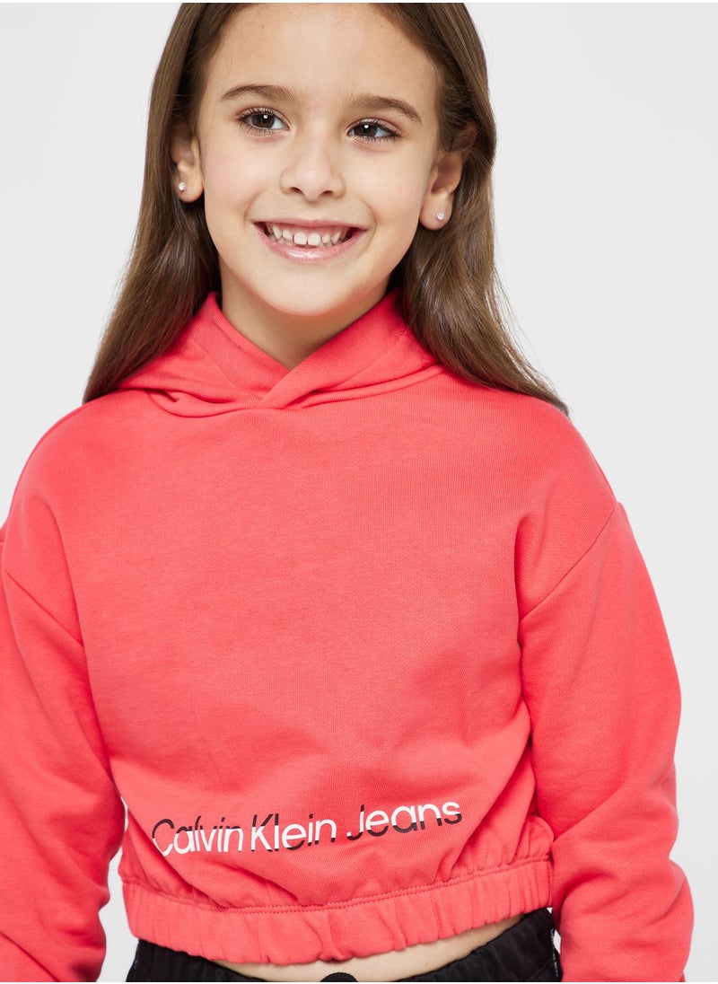 Calvin Klein Jeans - Kids Hero Logo Hoodie - Image 1