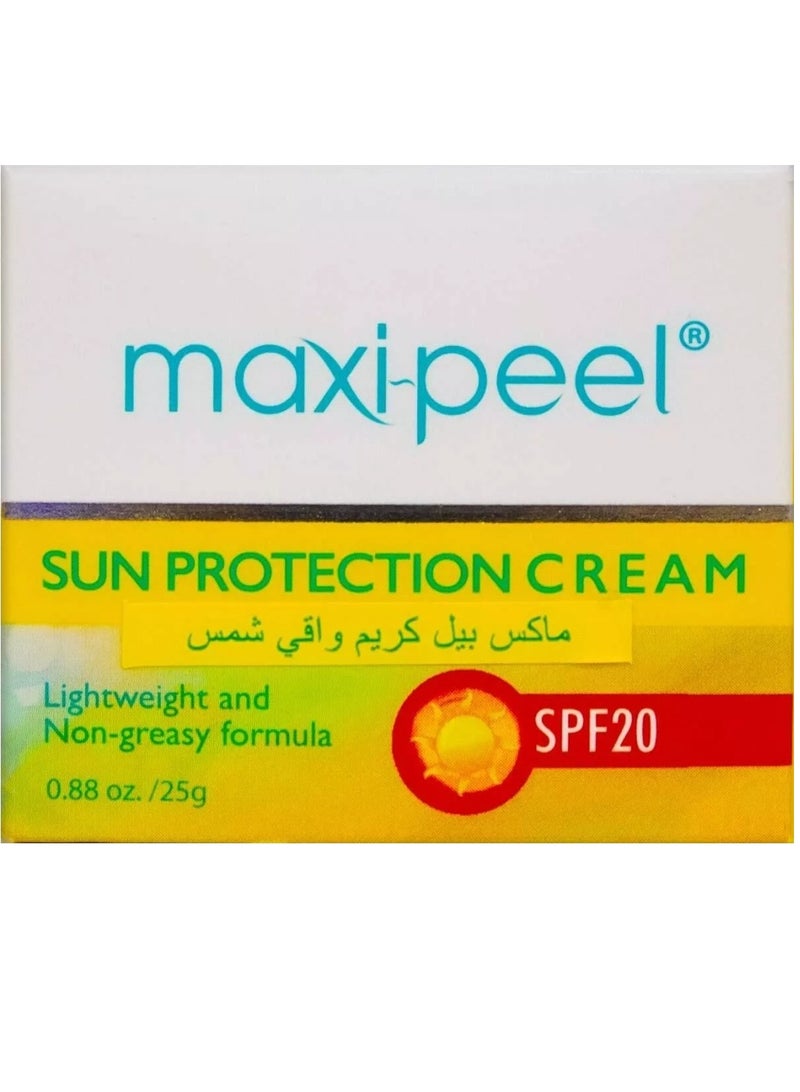 ماكسي بيل كريم الحماية من الشمس بعامل حماية من الشمس SPF 20 25 جرام - Image 1