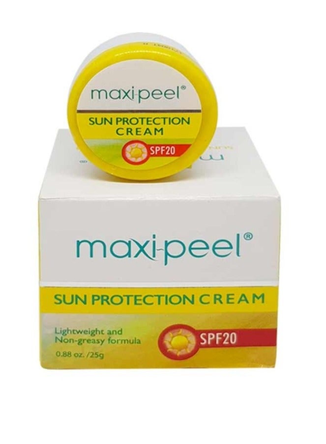 ماكسي بيل كريم الحماية من الشمس بعامل حماية من الشمس SPF 20 25 جرام - Image 2