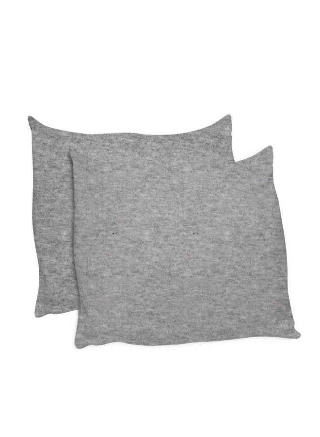 Betty Dain Stretch Jersey Universal Pillowcase - One Size Fits All Pillows, 100% Jersey Knit Cotton Pillowcase, Soft Covering for Standard and King Pillows, Zipper Closure, Gray, 2 Per Pack - Image 1