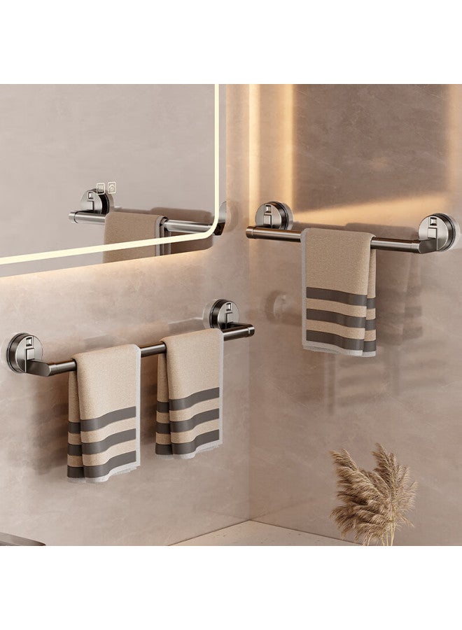 Baihan Suction Cup Towel Rack, No Drilling Required, Bathroom Storage Shelf, Wall-mounted Toilet Towel Holder, Bath Towel Organizer