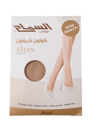 Women's tights with elegant shine Transparent Chiffon Pantyhose, ultra sheer 15 Den - With Reinforced Toe - pzsku/ZCDA1DBF51245A125D187Z/45/1750516242/a082c9bd-b435-4f3c-a4cc-02595f60fdf6