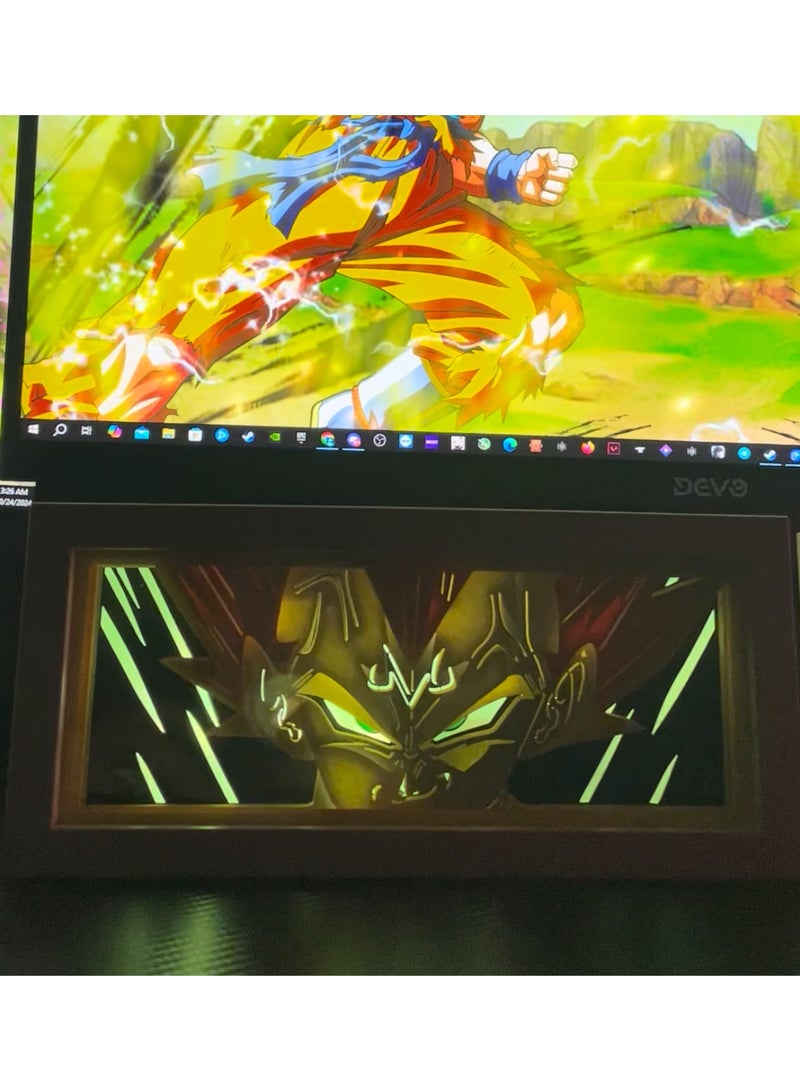 3D Majin Vegeta light box - Image 3