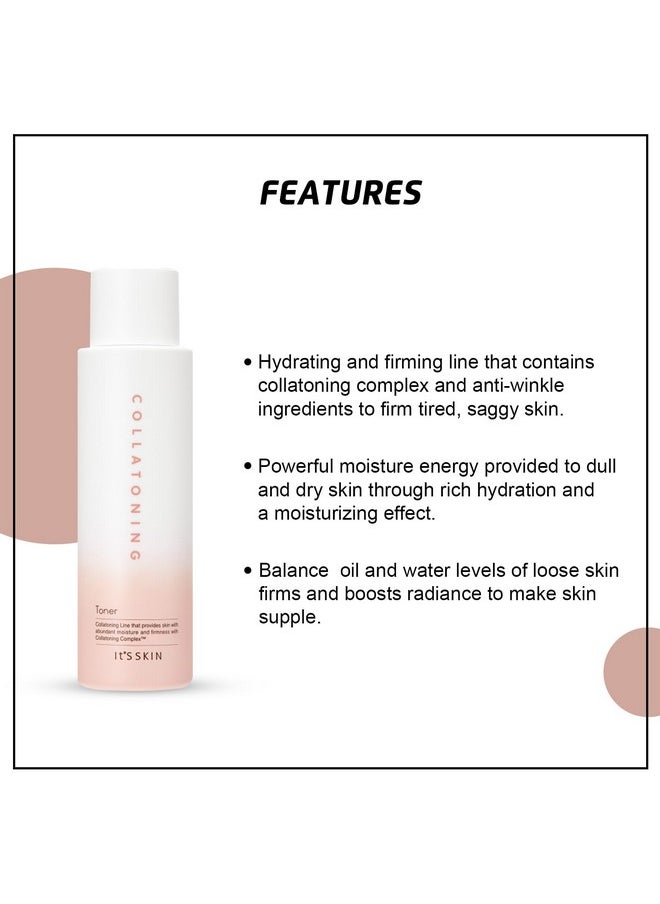 It's Skin Collatoning Toner 150Ml For Skin Firming And Hydrating Oily Skin Lightweight Toner  - Image 4