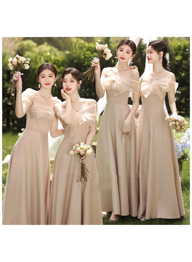 KUYING New Fashionable and Elegant Bridesmaid Dress  - Image 4