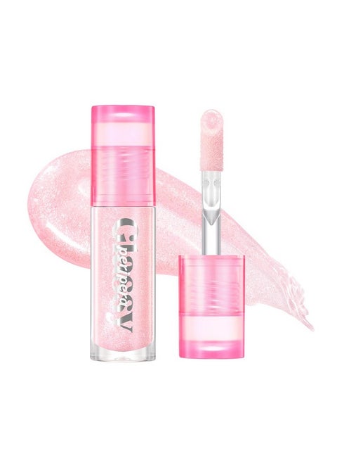 Ink Glasting Lip Gloss | Non-Sticky, High-Shine, 4Xl Wand For Easy Application, Comfortable, Plumping, Fuller-Looking Lips, Moisturizing, Long-Lasting, Vegan (P01 Be On Fire)