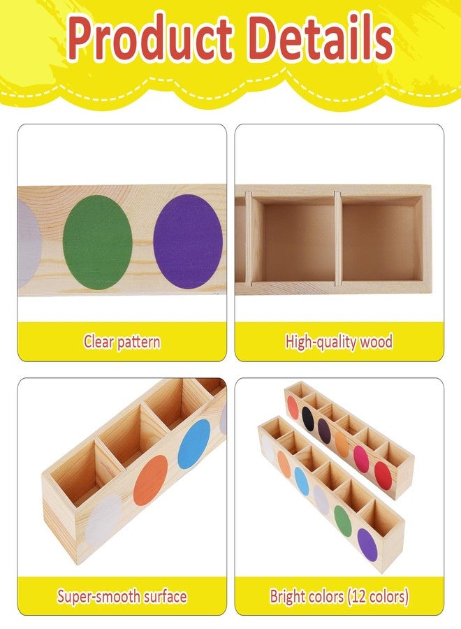 HALAGAS Crayon Organizer for Classroom, 12 Compartment Colored Crayon Holder Organizer, Classroom Storage Caddy Case, Crayon Holder for Kids, Wooden Crayon Organizers for Classroom School Art Storage Supplies - Image 2