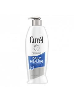 Curél Daily Healing Hand and Body Lotion, Moisturizer Nourishes Dry Skin with Advanced Ceramide Complex, Repairs Moisture Barrier, 13 Fl Ounces