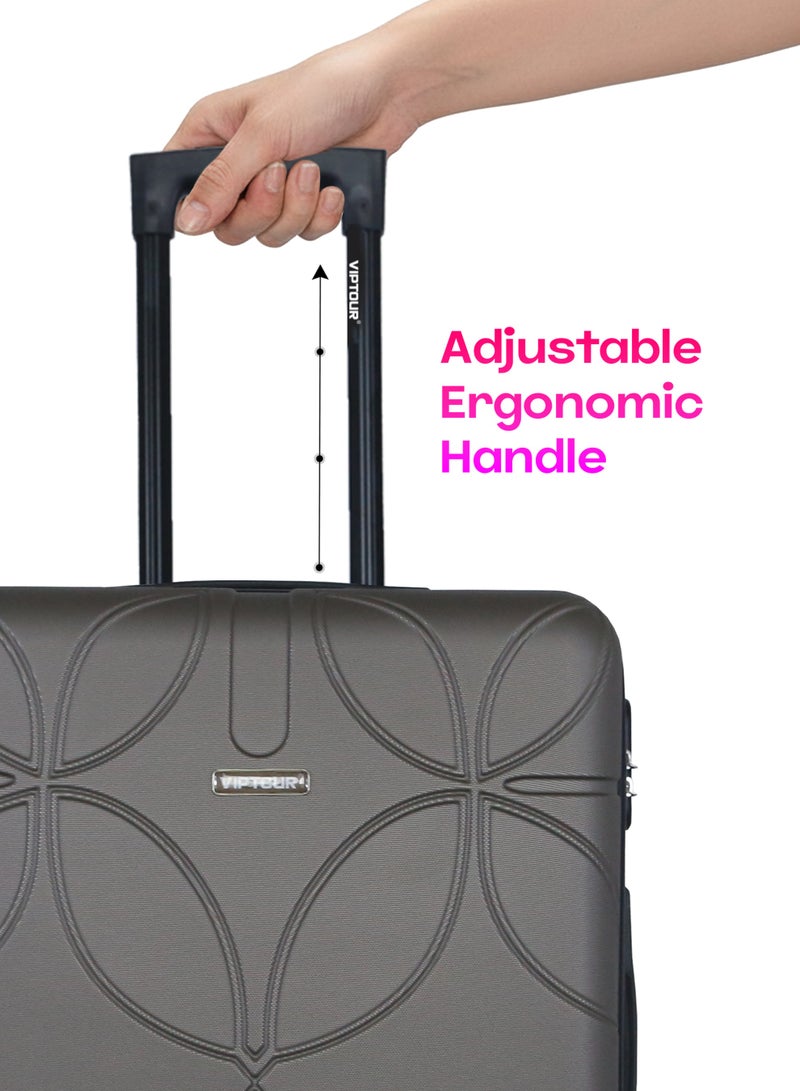 فيبتور طقم حقائب سفر 3 قطع ABS بعجلات مع نظام رقم قابل للقفل - Image 5