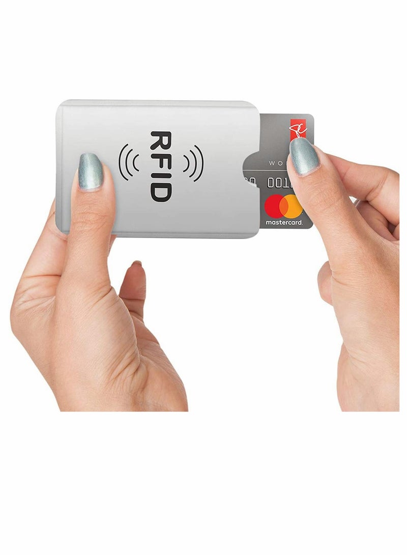 Waterproof  Tear-Proof RFID Blocking Sleeves for Contactless Cards - Secure Credit/Debit Card Protectors for Enhanced Privacy - Image 3
