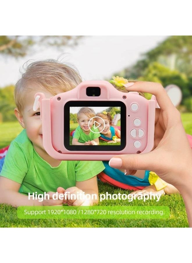 ELTRAZONE Kids Camera for Boys and Girls (Pink) – HD Video Shooting, 5 Fun Games Included – Dual Front and Back Cameras for Photos and Videos – Perfect Birthday, Christmas, and Halloween Gift for Youngsters – Durable and Kid-Friendly Design - Image 2