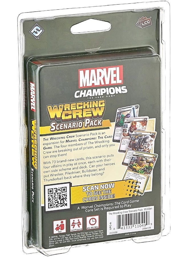 Fantasy Flight Games Marvel Lcg: Scenario Pack 02 - The Wrecking Crew  - Image 5