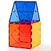Gemmicc 8 PCS Large Magnetic TilesJumbo Magnet Base PlatesSTEM Magnetic Building Blocks for Kids Boys Girls - Image 2