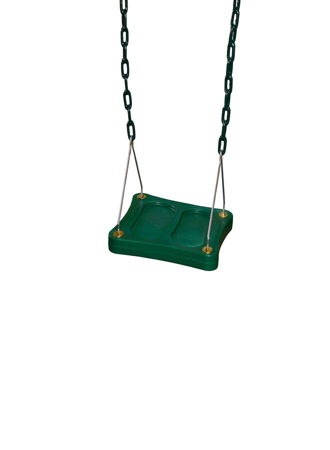 Gorilla Playsets 04-0026 Stand 'N Swing Swing Set Attachment with Green Coated Chains - Image 1