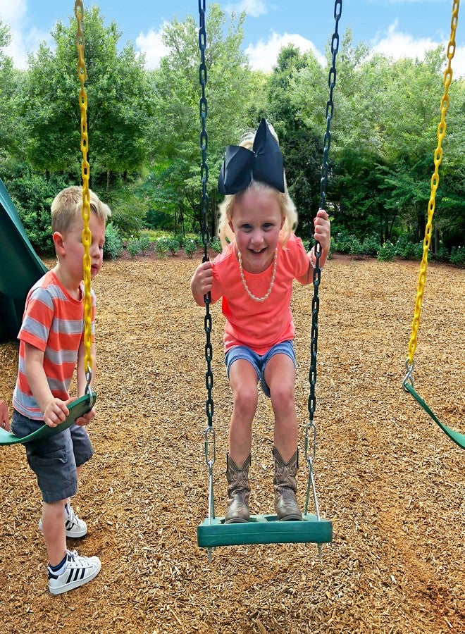 Gorilla Playsets 04-0026 Stand 'N Swing Swing Set Attachment with Green Coated Chains - Image 3