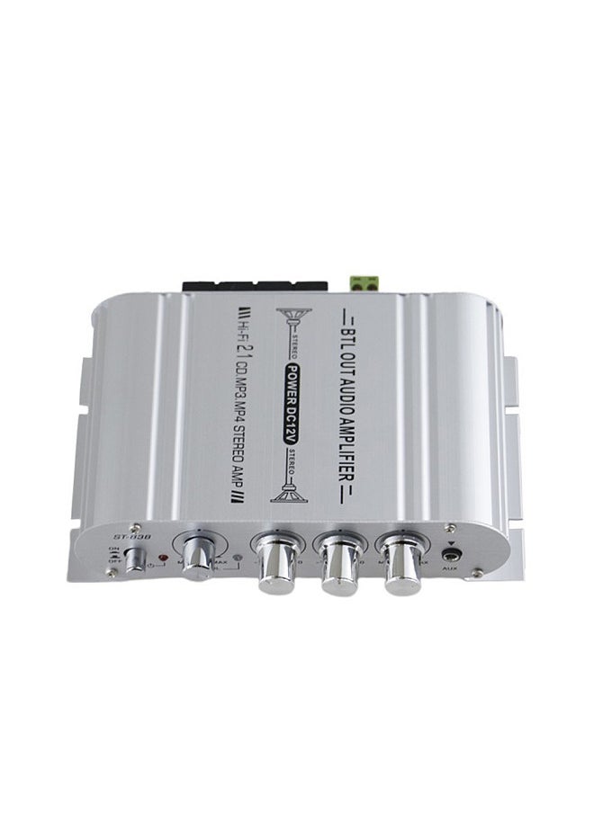 Generic - Digital Hi-Fi Power Amplifier, 2.1CH Subwoofer Stereo Audio Player, Car Motorcycle Home Power Amplifier - Image 1