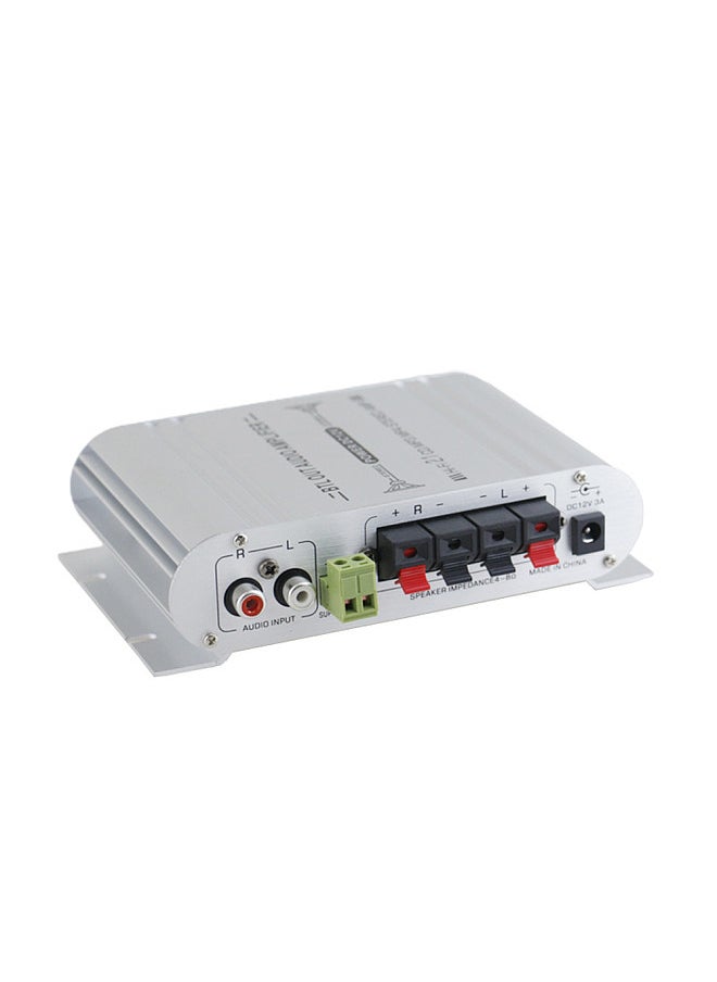 Generic - Digital Hi-Fi Power Amplifier, 2.1CH Subwoofer Stereo Audio Player, Car Motorcycle Home Power Amplifier - Image 1