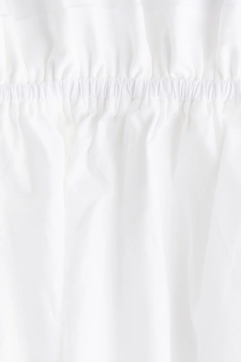 H&M Off-the-shoulder poplin blouse