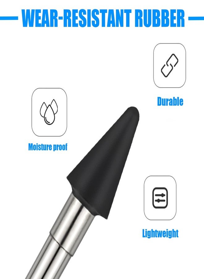 REEYEAR Slim Pen 2 Tips (2 Pack) Replacement fits for Surface Slim Pen 2, Real-Time Sensitivity Replacement nibs fits for Surface Pro 8/Surface Pro X/Surface Laptop Studio/Surface Duo 2 Table Pen - Image 2