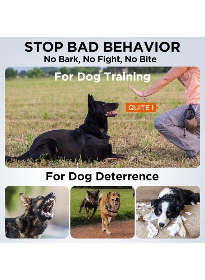 Clasy Dog Bark Deterrent Device, Anti-Bark Training Aid with 35ft Range & LED Flashlight - Image 2