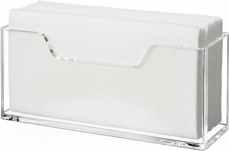 Acrylic Transparent Tissue Holder (Suitable for Bathrooms and Dining Tables; Can Also Be Used as a Waterproof Tissue Holder in the Kitchen) - Image 1