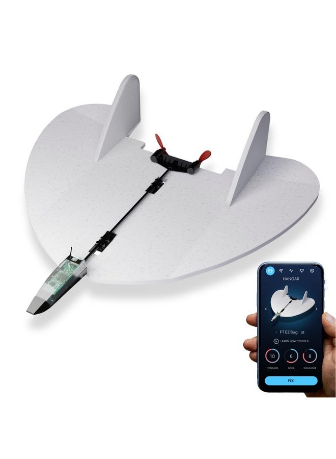 PowerUp POWERUP 4.0 The Next-Generation Smartphone Controlled Paper Airplane Kit, RC Controlled. Easy to Fly with Autopilot & Gyro Stabilizer. for Hobbyists, Pilots, Tinkerers.  - Image 1