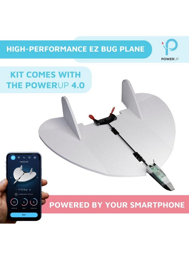 PowerUp POWERUP 4.0 The Next-Generation Smartphone Controlled Paper Airplane Kit, RC Controlled. Easy to Fly with Autopilot & Gyro Stabilizer. for Hobbyists, Pilots, Tinkerers.  - Image 3