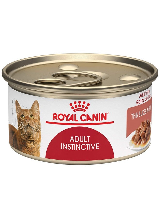 Royal Canin Adult Instinctive Thin Slices in Gravy Wet Cat Food, 3 oz can (12-count) - Image 4