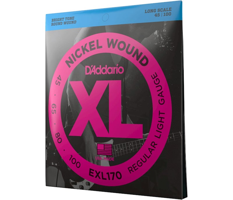 Daddario D'Addario EXL170 Nickel Wound Long Scale Bass 4-Strings Regular Light - 45-100 - Image 2