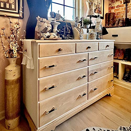 Gutuwellea 20 Pack 3 Inch 76 mm Knurled Cabinet Handles Cabinet Pulls Aluminum Handles Knurled Drawer Pulls Gold and Black Oxidation Finish with Diamond Pattern 4 Length 3 Hole Center - Image 3