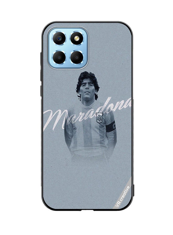 VR CREATIVE Protective Case Cover For Honor X8 5G Maradona Design Multicolour - Image 1