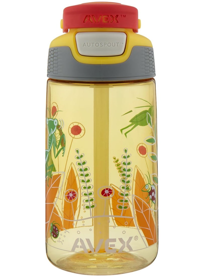 AVEX Kids Freestyle Water Bottle Yellow 16 oz  - Image 1