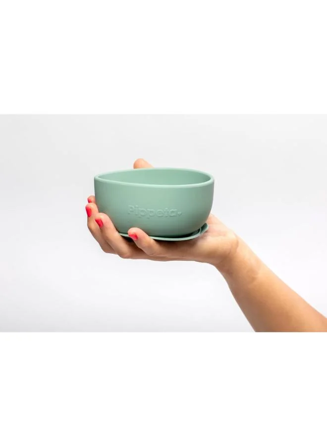 Pippeta Silicone Suction Bowl, Non - Slip Baby Suction Bowl For Babies And Toddlers , 100% Food Grade Silicone, Unbreakable, Dishwasher And Microwave Safe Lilac