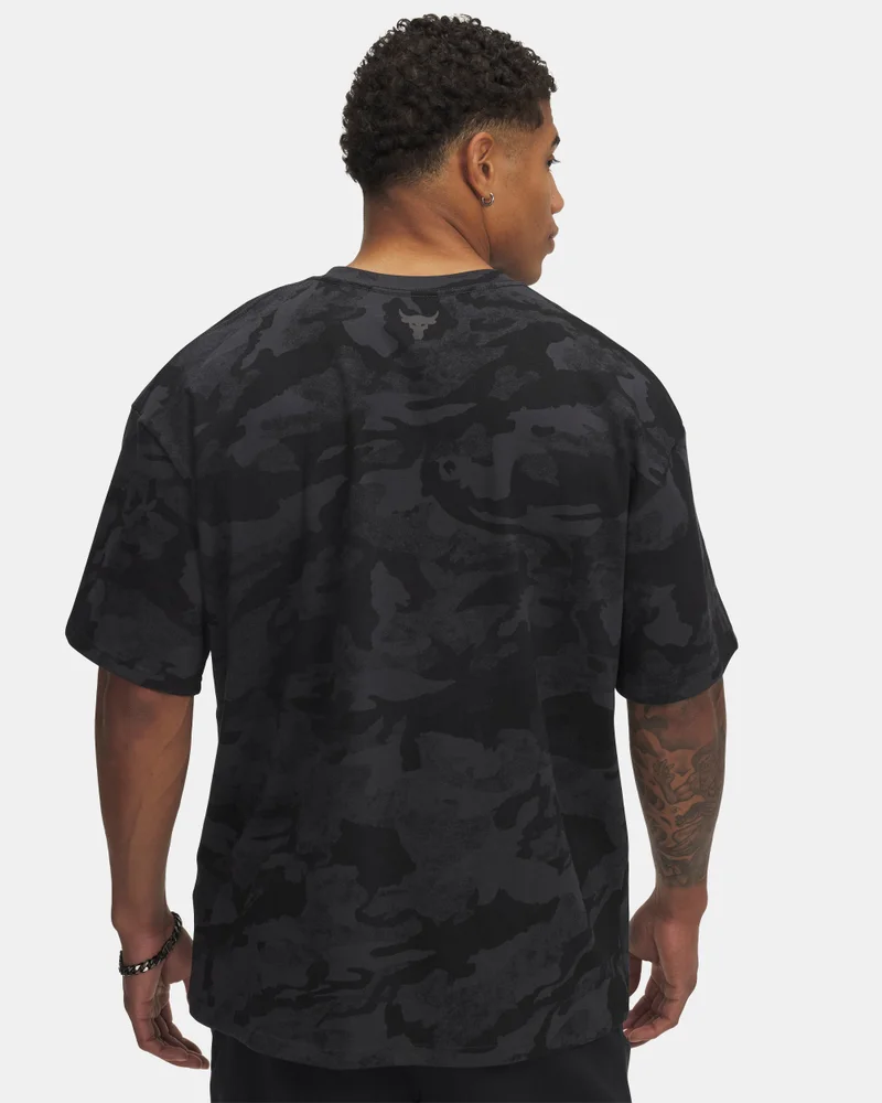 UNDER ARMOUR Men's Project Rock Allover Print T-Shirt
