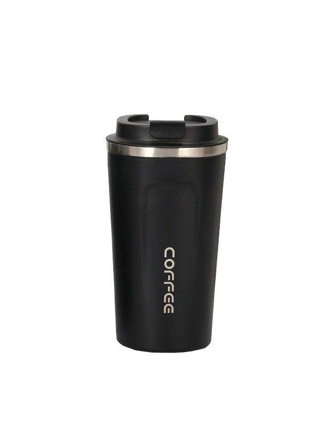 Vacuum Insulated Coffee Mug Black 510ml - Image 1