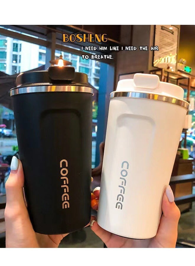 Vacuum Insulated Coffee Mug Black 510ml - Image 5