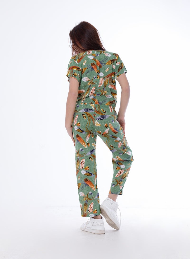 Girls Summer Jumpsuit