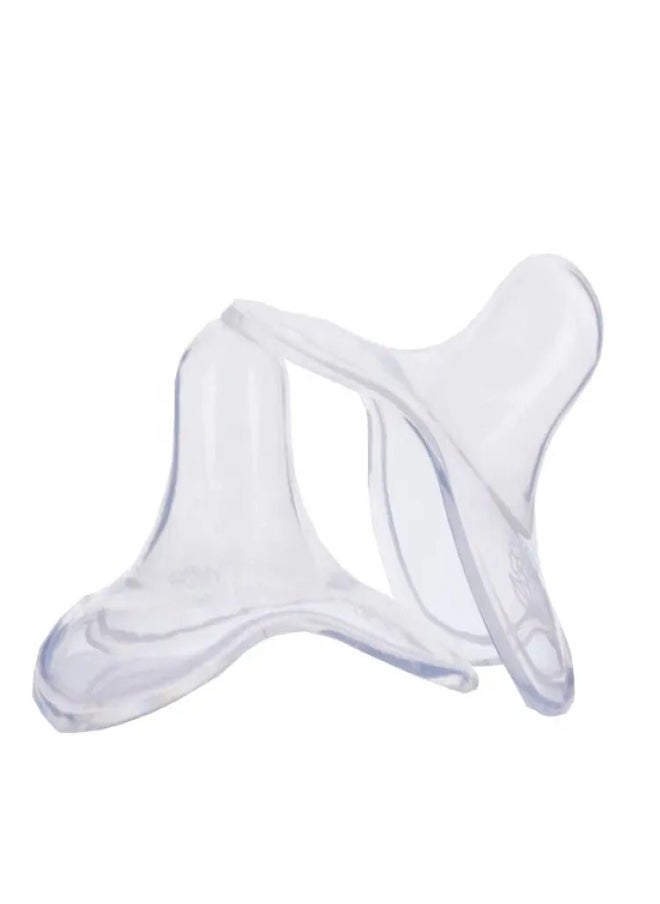 Fatah Two Pcs Of Natural Fit Silicone Nipple Shields Baby Pacifier Nipple Protection Cover Breastfeeding  - Image 3