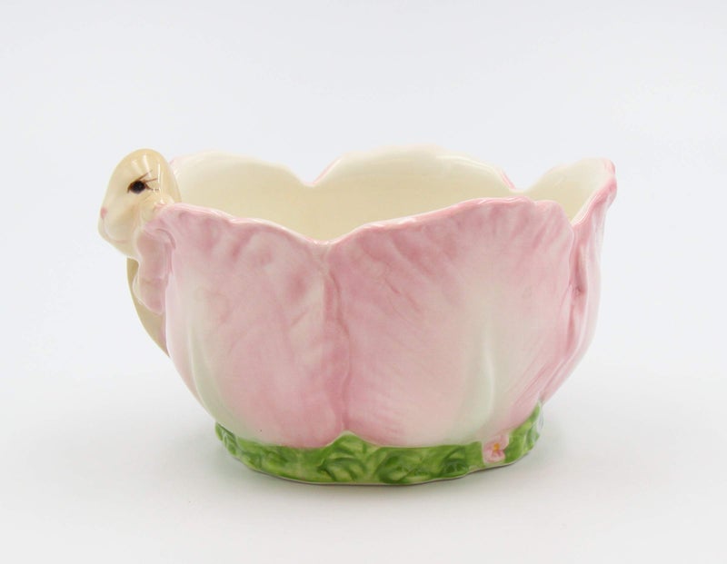 Appletree Design Ceramic Barn Yard Bunny Candy Bowl, 5-Inch Long, 2-3/4-Inch - Image 2