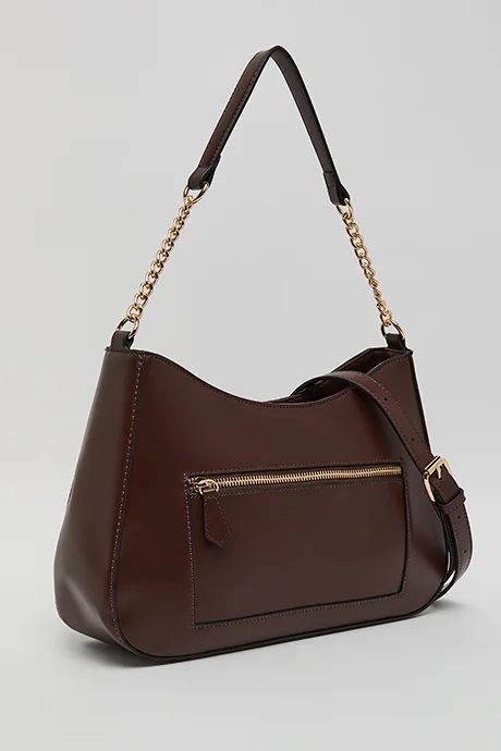 R&B Solid Shoulder Bag