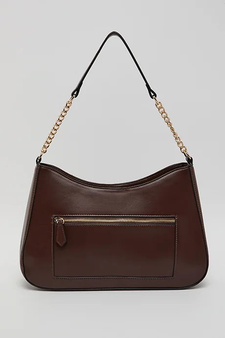 R&B Solid Shoulder Bag