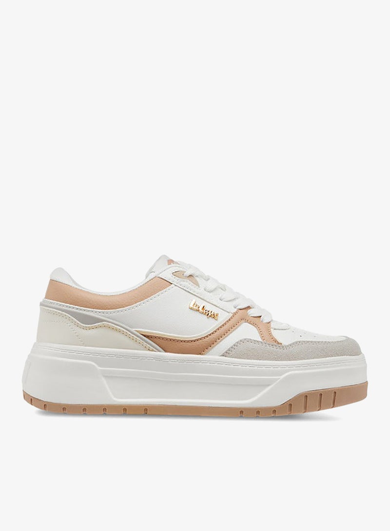 Lee Cooper Women's Colourblock Lace-Up Sneakers - Image 3