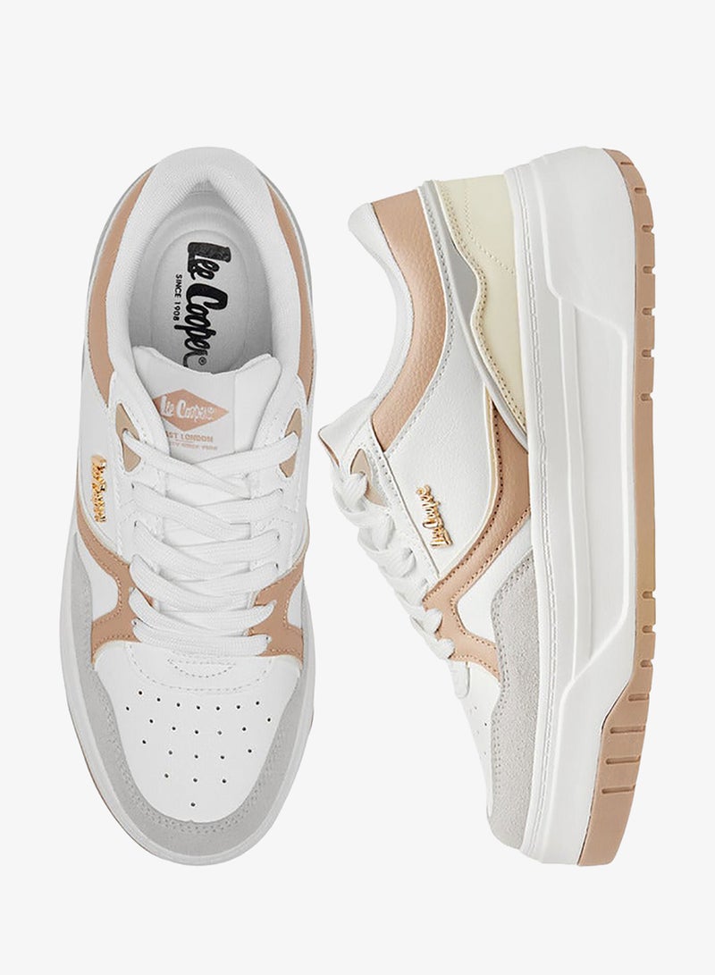 Lee Cooper Women's Colourblock Lace-Up Sneakers - Image 1