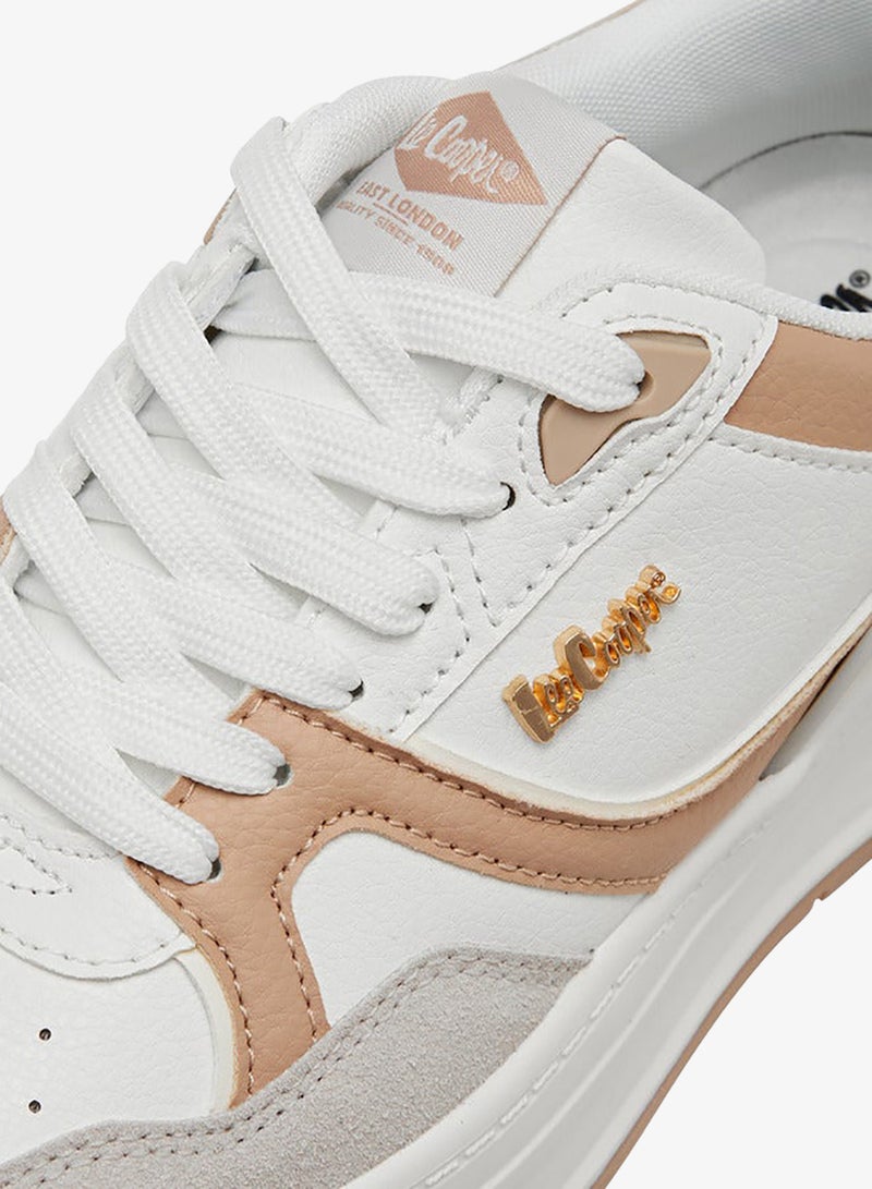 Lee Cooper Women's Colourblock Lace-Up Sneakers - Image 4