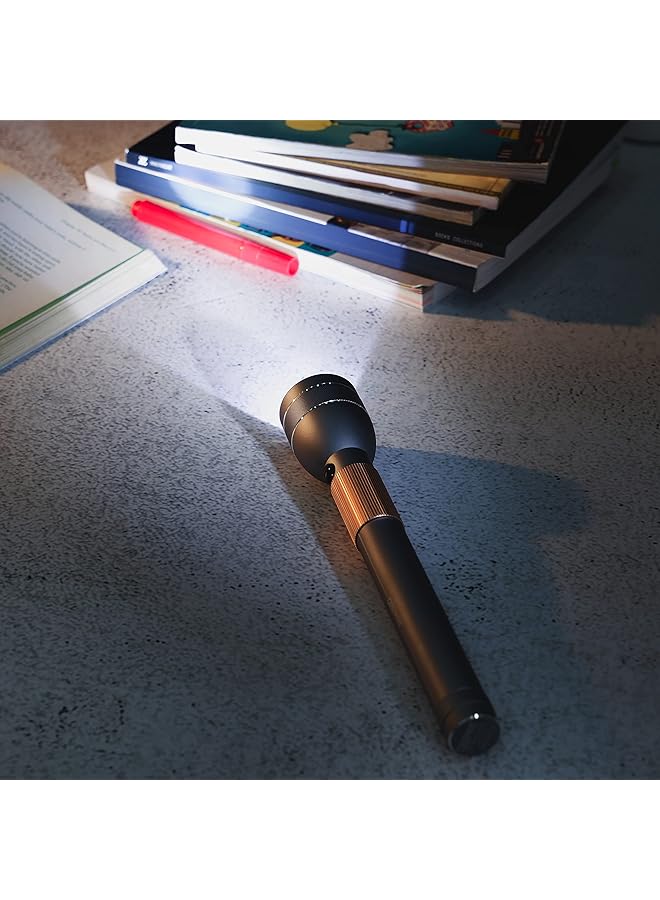 GEEPAS 4 In 1 Rechargeable Waterproof LED Flashlight 330 Lumens Super bright Light with 2 Hours Continuous Working Ideal for Camping Trekking Patrolling & More - Image 3