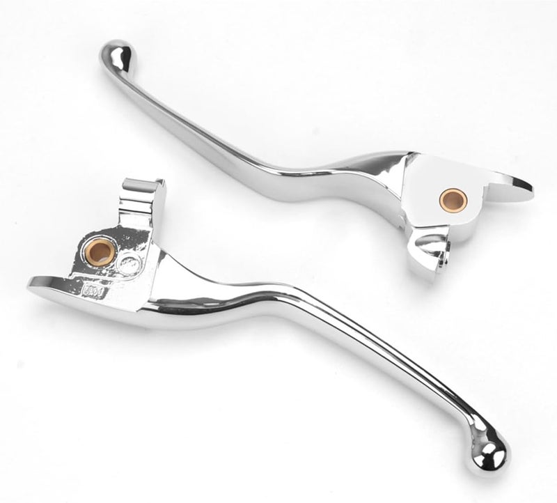 GZDLMoto Motorcycle Brake Clutch Lever Kit - Chrome - Image 4