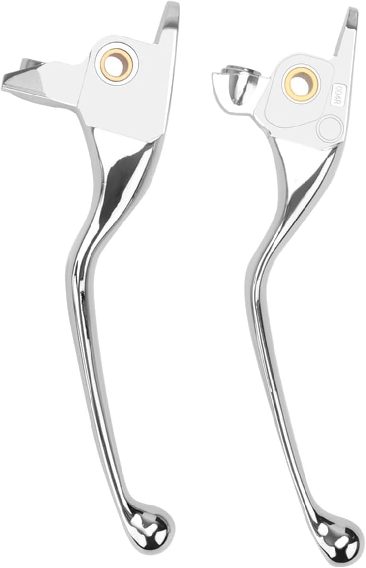 GZDLMoto Motorcycle Brake Clutch Lever Kit - Chrome - Image 2