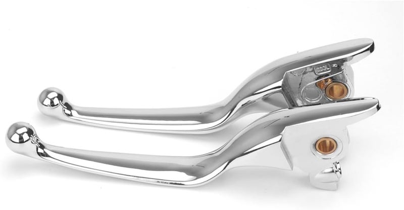 GZDLMoto Motorcycle Brake Clutch Lever Kit - Chrome - Image 5