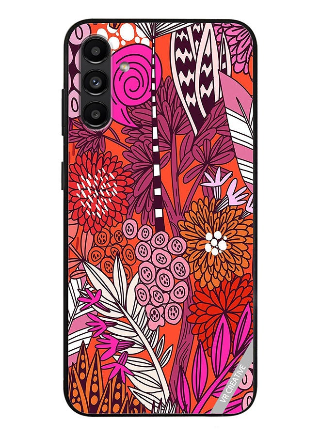VR CREATIVE Protective Case Cover For Samsung Galaxy A13 5G Flowers Design Multicolour - Image 1