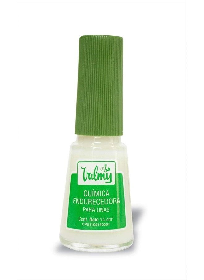 VALMY - Nail Hardener & Nail Strengthener for Thin Nails and Growth - Nail Growth Treatment, Protection & Nail Repair for Damaged Nails - Base Coat Nail Polish, 0.47 Fl oz (2 Pack) - Image 1